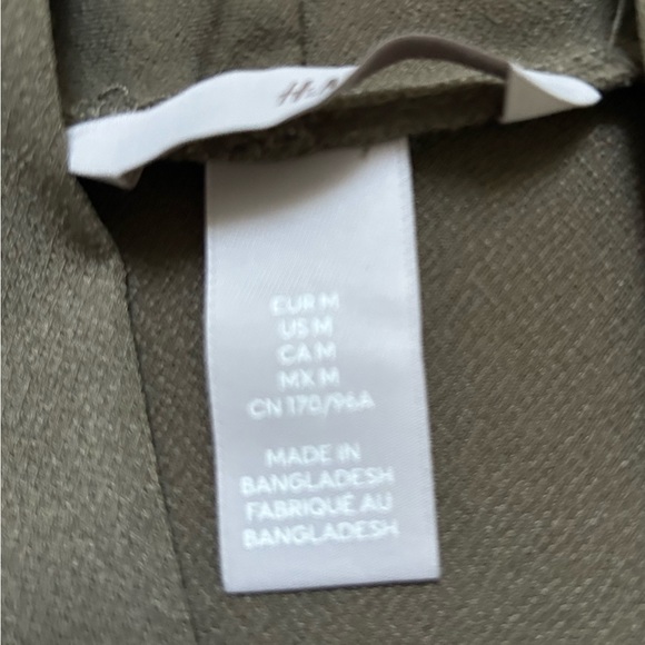Olive green H+M top - Picture 2 of 3